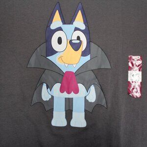 NWT Men's Small 34 - 36 Bluey Vampire Long Sleeve Lightweight Sweatshirt